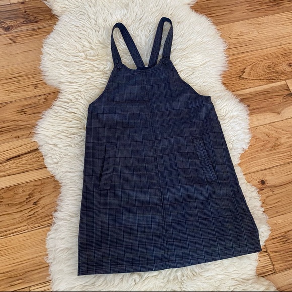 Oak + Fort Pinafore Overall Skirt Patterned XS - Picture 1 of 7